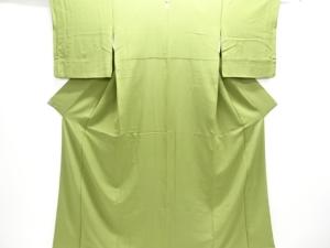 一つ紋色無地着物